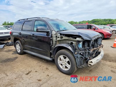 Czwarte zdjęcie samochodu z boku: 2010 TOYOTA SEQUOIA SR5 VIN:5TDBY5G1XAS027105 - miniatura