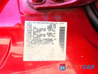 Zdjęcie 13 z 13 samochodu: 2008 NISSAN TITAN XE VIN:1N6AA07C68N351945 - miniatura