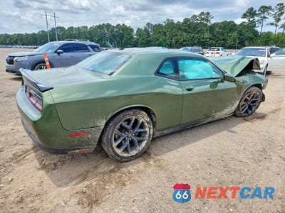 Trzecie zdjęcie samochodu z tyłu: 2022 DODGE CHALLENGER SXT VIN:2C3CDZAG5NH165440 - miniatura