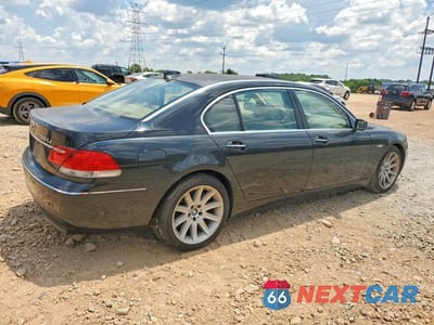 Trzecie zdjęcie samochodu z tyłu: 2006 BMW 750 LI VIN:WBAHN83576DT29920 - miniatura