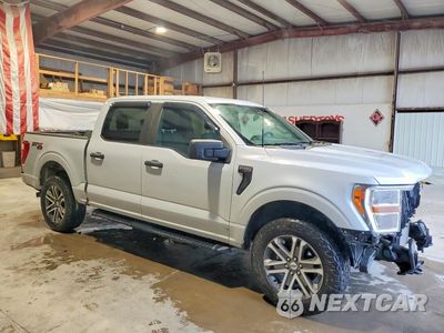 Czwarte zdjęcie samochodu z boku: 2021 FORD F150 SUPERCREW VIN:1FTEW1EP4MKE91070 - miniatura