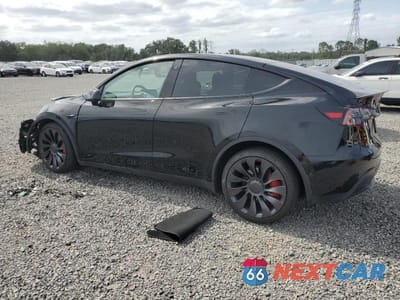 Trzecie zdjęcie samochodu z tyłu: 2022 TESLA MODEL Y VIN:7SAYGDEF5NF312202 - miniatura