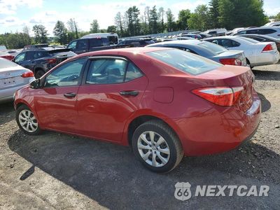 Drugie zdjęcie samochodu z przodu: 2014 TOYOTA COROLLA LE VIN:2T1BURHEXEC206280 - miniatura