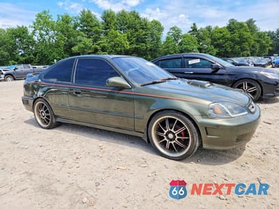 Czwarte zdjęcie samochodu z boku: 1999 HONDA CIVIC EX VIN:1HGEJ8240XL048710 - miniatura