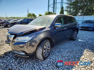 2016 ACURA MDX TECHNOLOGY 5FRYD4H42GB036370 - główne zdjęcie licytacji z USA - miniatura