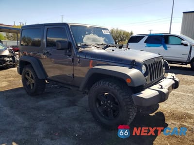 Czwarte zdjęcie samochodu z boku: 2017 JEEP WRANGLER SPORT VIN:1C4AJWAG4HL640044 - miniatura