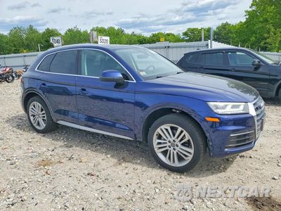 Czwarte zdjęcie samochodu z boku: 2018 AUDI Q5 PREMIUM PLUS VIN:WA1BNAFY1J2006077 - miniatura