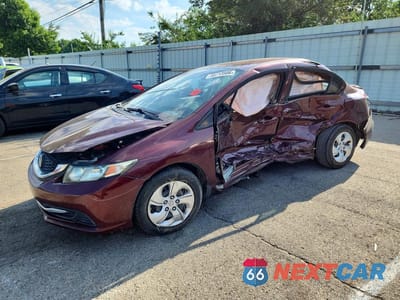 2015 HONDA CIVIC LX 19XFB2F52FE041023 - główne zdjęcie licytacji z USA - miniatura