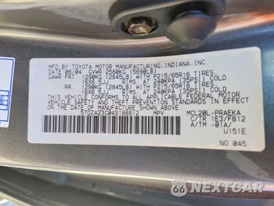 Zdjęcie 13 z 13 samochodu: 2004 TOYOTA SIENNA LE 8 PASSENGER VIN:5TDZA23C04S186812 - miniatura