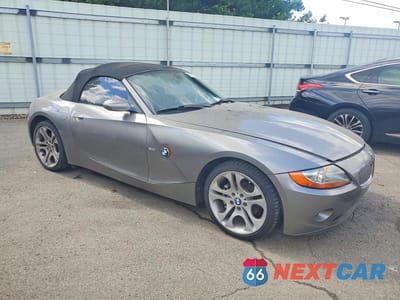 Czwarte zdjęcie samochodu z boku: 2004 BMW Z4 3.0 VIN:4USBT53564LT27442 - miniatura