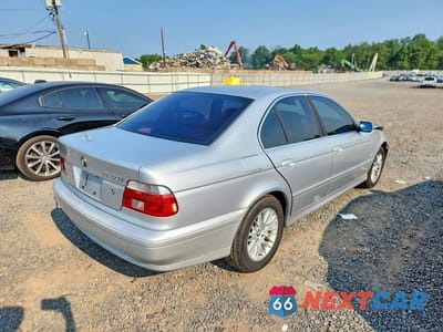 Trzecie zdjęcie samochodu z tyłu: 2002 BMW 530 I AUTOMATIC VIN:WBADT63492CH85940 - miniatura