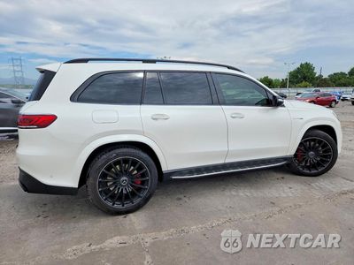 Trzecie zdjęcie samochodu z tyłu: 2023 MERCEDES-BENZ GLS 63 AMG 4MATIC VIN:4JGFF8KE4PA911772 - miniatura