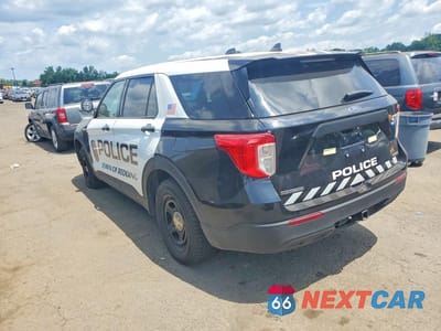 Drugie zdjęcie samochodu z przodu: 2023 FORD EXPLORER POLICE INTERCEPTOR VIN:1FM5K8ABXPGA81813 - miniatura