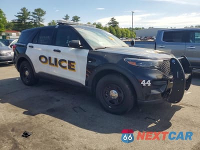 Czwarte zdjęcie samochodu z boku: 2020 FORD EXPLORER POLICE INTERCEPTOR VIN:1FM5K8AB5LGC64496 - miniatura