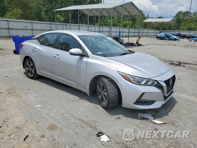Czwarte zdjęcie samochodu z boku: 2021 NISSAN SENTRA SV VIN:3N1AB8CV4MY262042 - miniatura