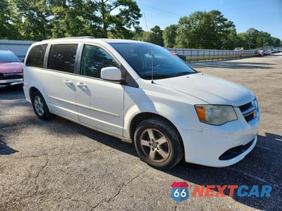 Czwarte zdjęcie samochodu z boku: 2012 DODGE GRAND CARAVAN SXT VIN:2C4RDGCG3CR294789 - miniatura