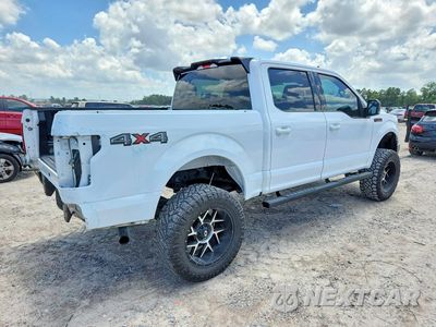 Trzecie zdjęcie samochodu z tyłu: 2019 FORD F150 SUPERCREW VIN:1FTEW1E53KKC44098 - miniatura