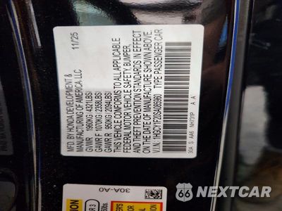 Zdjęcie 12 z 12 samochodu: 2025 HONDA ACCORD LX VIN:1HGCY1F20SA085960 - miniatura