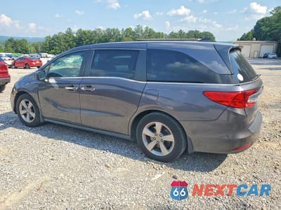 Drugie zdjęcie samochodu z przodu: 2019 HONDA ODYSSEY EXL VIN:5FNRL6H75KB073596 - miniatura
