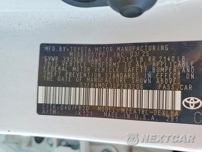 Zdjęcie 12 z 12 samochodu: 2025 TOYOTA COROLLA LE VIN:5YFB4MDE3SP283206 - miniatura