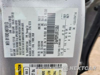 Zdjęcie 13 z 13 samochodu: 2018 FORD FUSION TITANIUM VIN:3FA6P0D95JR155861 - miniatura
