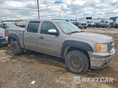Czwarte zdjęcie samochodu z boku: 2013 GMC SIERRA K1500 SLE VIN:3GTP2VE75DG221042 - miniatura
