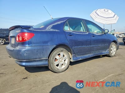 Trzecie zdjęcie samochodu z tyłu: 2006 TOYOTA COROLLA S VIN:1NXBR30E06Z578415 - miniatura