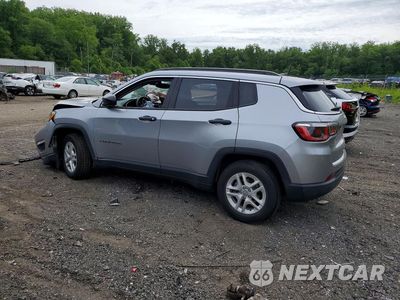 Drugie zdjęcie samochodu z przodu: 2019 JEEP COMPASS SPORT VIN:3C4NJCAB3KT624031 - miniatura