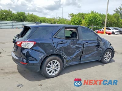 Trzecie zdjęcie samochodu z tyłu: 2021 CHEVROLET EQUINOX LS VIN:3GNAXHEV2MS140740 - miniatura