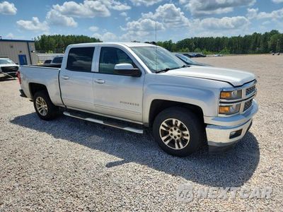 Czwarte zdjęcie samochodu z boku: 2015 CHEVROLET SILVERADO C1500 LT VIN:3GCPCREC6FG406110 - miniatura