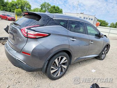 Trzecie zdjęcie samochodu z tyłu: 2018 NISSAN MURANO PLATINUM VIN:5N1AZ2MH3JN104729 - miniatura