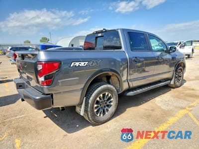 Trzecie zdjęcie samochodu z tyłu: 2024 NISSAN TITAN PRO-4X VIN:1N6AA1ED6RN113774 - miniatura