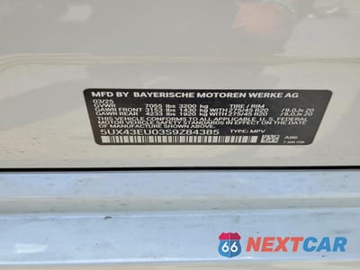 Zdjęcie 14 z 14 samochodu: 2025 BMW X5 XDRIVE50E VIN:5UX43EU03S9Z84385 - miniatura