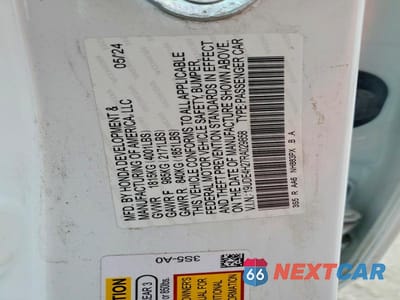 Zdjęcie 13 z 13 samochodu: 2024 ACURA INTEGRA VIN:19UDE4H27RA029858 - miniatura