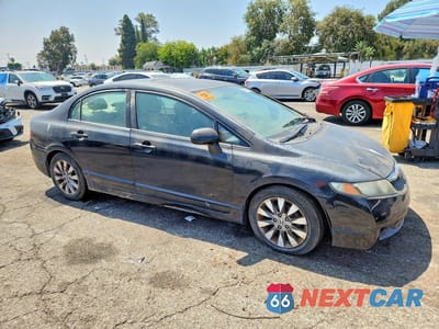 Czwarte zdjęcie samochodu z boku: 2011 HONDA CIVIC EXL VIN:2HGFA1F98BH504153 - miniatura
