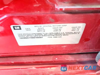 Zdjęcie 12 z 12 samochodu: 2008 CADILLAC CTS VIN:1G6DG577880155391 - miniatura