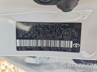 Zdjęcie 12 z 12 samochodu: 2025 TOYOTA COROLLA VIN:5YFB4MDE4SP257391 - miniatura