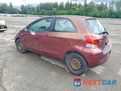 Drugie zdjęcie samochodu z przodu: 2009 TOYOTA YARIS BASE VIN:JTDJT903X95249688 - miniatura