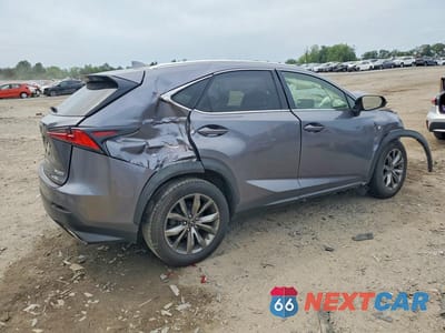 Trzecie zdjęcie samochodu z tyłu: 2019 LEXUS NX 300 F SPORT VIN:JTJYARBZ5K2152392 - miniatura