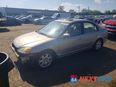 2002 HONDA CIVIC EX 2HGES26782H509639 - główne zdjęcie licytacji z USA - miniatura