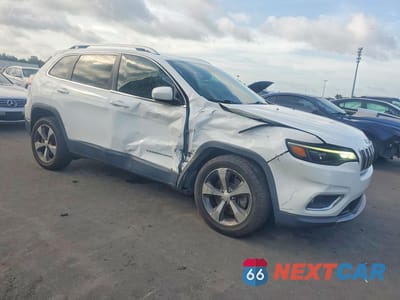 Czwarte zdjęcie samochodu z boku: 2019 JEEP CHEROKEE LIMITED VIN:1C4PJLDB5KD357517 - miniatura
