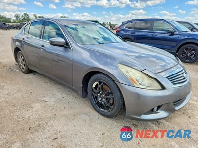 Czwarte zdjęcie samochodu z boku: 2011 INFINITI G25 SEDAN X VIN:JN1DV6AR2BM651034 - miniatura
