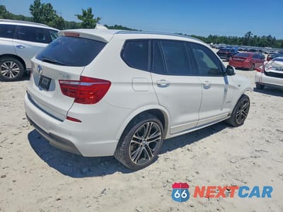 Trzecie zdjęcie samochodu z tyłu: 2016 BMW X3 XDRIVE28I VIN:5UXWX9C55G0D72947 - miniatura