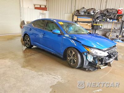 Czwarte zdjęcie samochodu z boku: 2021 NISSAN SENTRA SV VIN:3N1AB8CVXMY276902 - miniatura