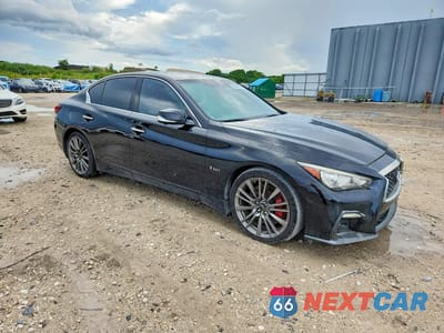 Czwarte zdjęcie samochodu z boku: 2020 INFINITI Q50 RED SPORT 400 VIN:JN1FV7APXLM630267 - miniatura