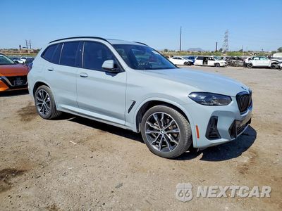 Czwarte zdjęcie samochodu z boku: 2024 BMW X3 SDRIVE30I VIN:5UX43DP09R9U16867 - miniatura