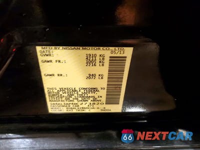 Zdjęcie 12 z 12 samochodu: 2013 NISSAN ALTIMA 2.5 VIN:1N4AL3AP4DC273820 - miniatura