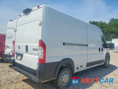 Czwarte zdjęcie samochodu z boku: 2023 RAM PROMASTER 2500 DELIVERY VAN VIN:3C6LRVDG2PE588368 - miniatura
