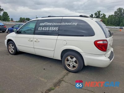 Drugie zdjęcie samochodu z przodu: 2007 DODGE GRAND CARAVAN SXT VIN:2D4GP44L97R133073 - miniatura
