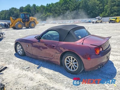 Drugie zdjęcie samochodu z przodu: 2003 BMW Z4 3.0 VIN:4USBT53493LT22774 - miniatura